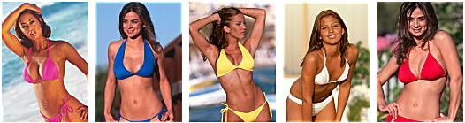 The swimsuits for beautiful women